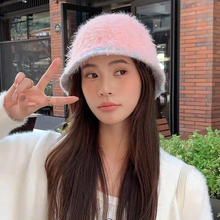 Cute plush plain versatile bucket hat women s autumn and winter face covering warm wool hat new knitted fisherman hat Adult (56-58cm) рожевий
Cute plush plain versatile bucket hat women s autumn and winter face covering warm wool hat new knitted fisherman hat Adult (56-58cm) рожевий