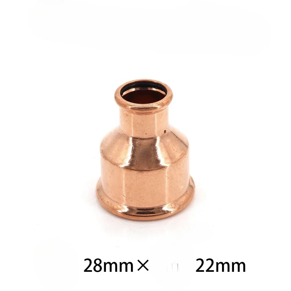 15-54mm Purple Copper Single Card Pressure Reducing Direct Large Small Head M-type Variable Diameter Accessories Joint Thread
15-54mm Purple Copper Single Card Pressure Reducing Direct Large Small Head M-type Variable Diameter Accessories Joint Thread