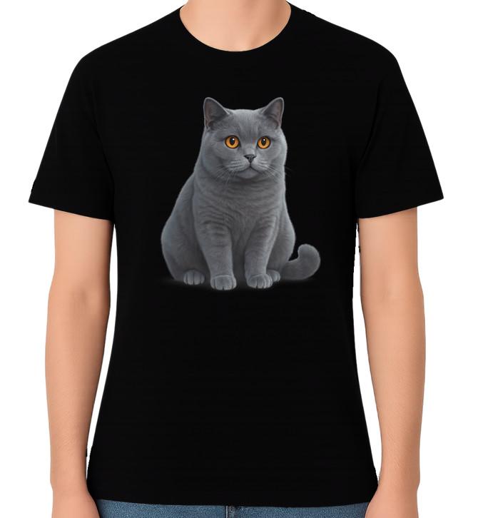 British Shorthair Cat Sitting T-Shirt Realistic Kitty Graphic Unisex Gift Tee 5XL різнокольоровий
British Shorthair Cat Sitting T-Shirt Realistic Kitty Graphic Unisex Gift Tee 5XL різнокольоровий