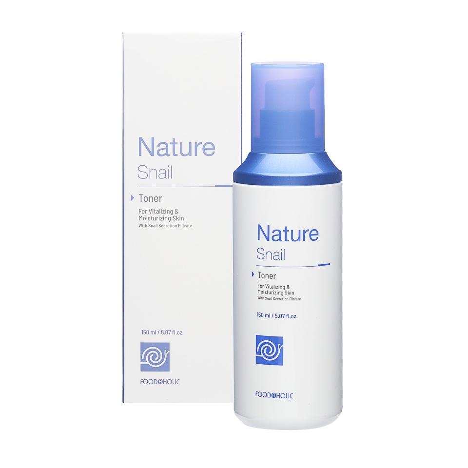 Тонер для лица восстанавливающий, с муцином улитки FOODAHOLIC NATURE SNAIL TONER, 150 мл,
Тонер для лица восстанавливающий, с муцином улитки FOODAHOLIC NATURE SNAIL TONER, 150 мл,