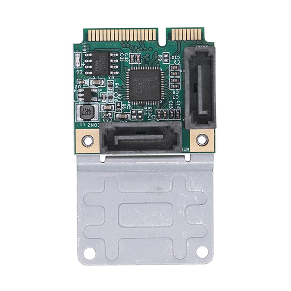 Mini PCI-E до SATA3.0 Riser Card M.2 PCI-E 2.0 Expansion Card B+M Key 5/2.5 Gbps A
Mini PCI-E до SATA3.0 Riser Card M.2 PCI-E 2.0 Expansion Card B+M Key 5/2.5 Gbps A