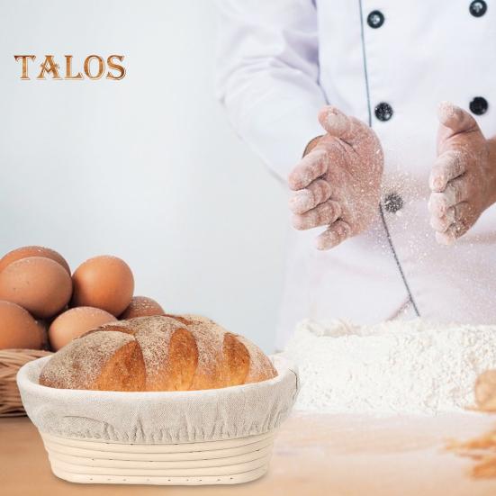 Корзина для расстойки хлеба, плетеная вручную из ротанга Banneton для выпечки на закваске, круглая спиральная корзина для хранения с подкладкой для выпечки хлеба в подарок S
Корзина для расстойки хлеба, плетеная вручную из ротанга Banneton для выпечки на закваске, круглая спиральная корзина для хранения с подкладкой для выпечки хлеба в подарок S