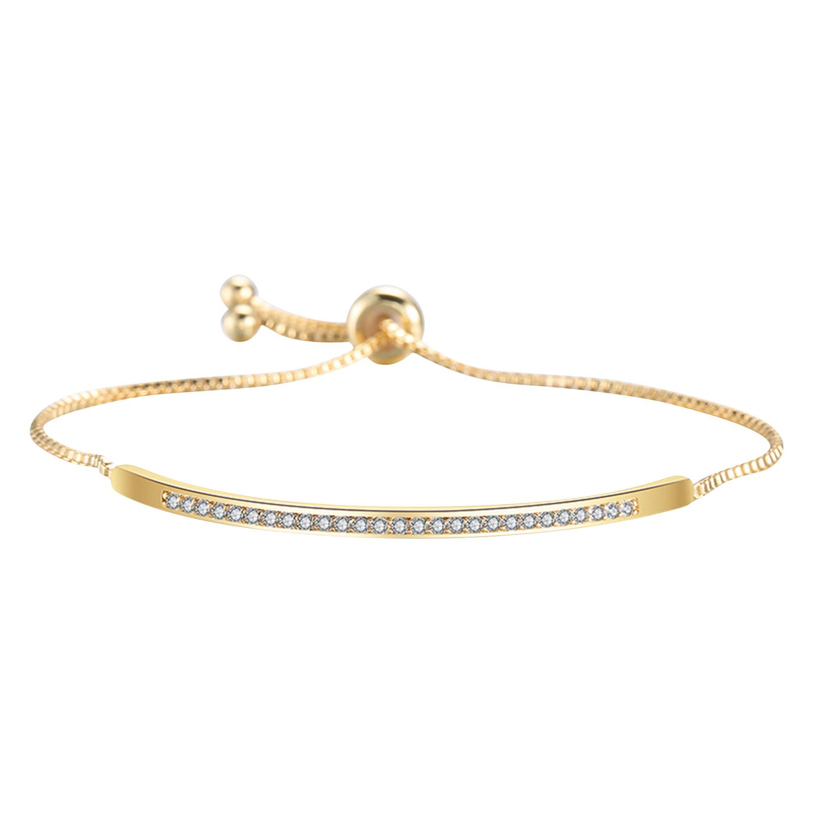Women s Gold Plated Cubic- Zirconia Classic Tennis Bracelet, Adjustable Bracelet, Elegant Sparkling Jewelry золотий
Women s Gold Plated Cubic- Zirconia Classic Tennis Bracelet, Adjustable Bracelet, Elegant Sparkling Jewelry золотий