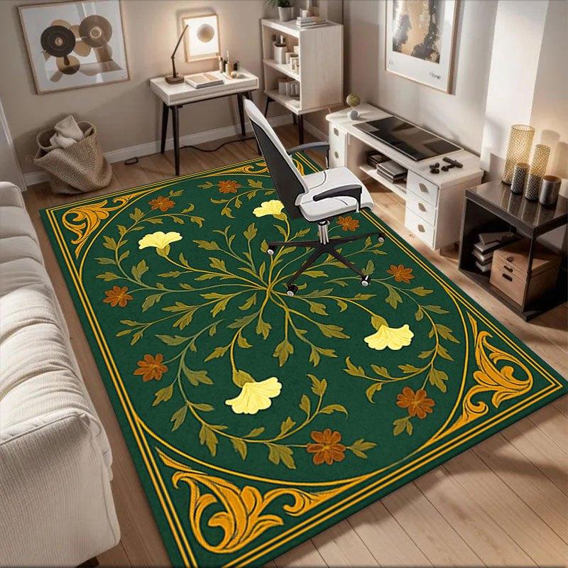 Vintage Floral Patterned Rug - Classic Design for Home Decor Office Mat Home Decor Office Desk Chair Rugs Chair Carpet for office Chair Mat 60cm by 90cm
Vintage Floral Patterned Rug - Classic Design for Home Decor Office Mat Home Decor Office Desk Chair Rugs Chair Carpet for office Chair Mat 60cm by 90cm