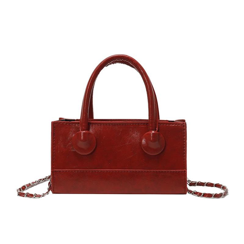 Женская сумка-тоут для поездок - Мягкая и прочная модная сумка через плечо кроссбоди, повседневная, модная, шикарная, сумка с ощущением высокого класса красный