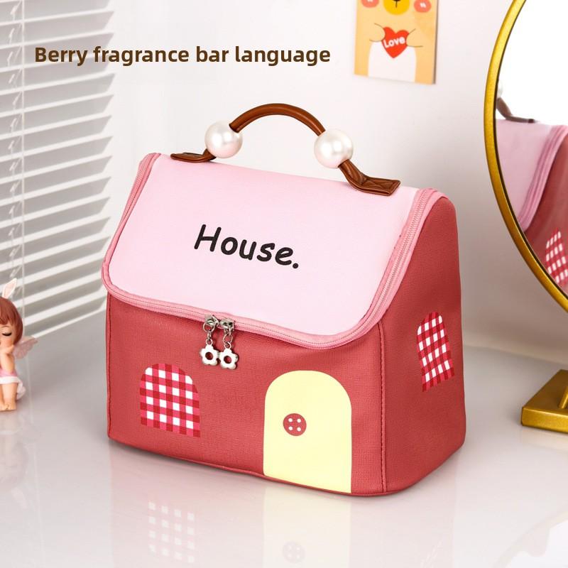 Women s Portable Large-capacity Portable Washing Belt Handle Small House Makeup Storage Bag Powder & Light Powder
Women s Portable Large-capacity Portable Washing Belt Handle Small House Makeup Storage Bag Powder & Light Powder