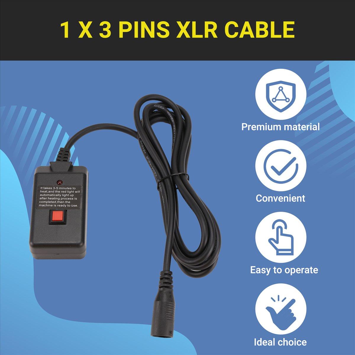 AC 90-240V Portable 3 Pins Wireless Remote Receiver for Smoke Machine DJ Stage Receiver Fog 400W 500W 900W 1500W A China Mainland
AC 90-240V Portable 3 Pins Wireless Remote Receiver for Smoke Machine DJ Stage Receiver Fog 400W 500W 900W 1500W A China Mainland