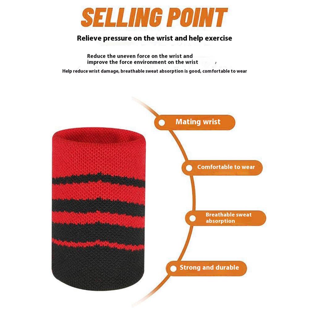 1Pc Sport Wristband Elastic Sweat Absorption Running Fitness Basketball Wrist Protection Band HW205 White Black
1Pc Sport Wristband Elastic Sweat Absorption Running Fitness Basketball Wrist Protection Band HW205 White Black