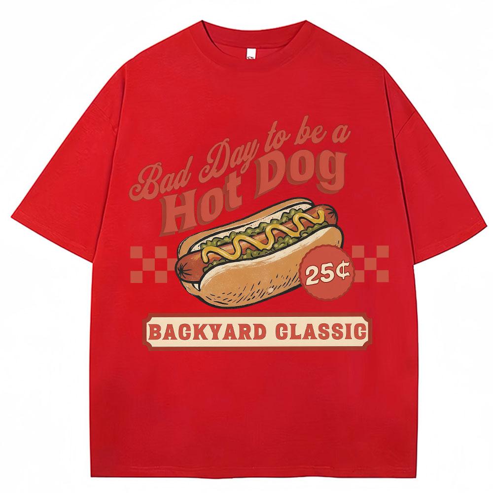 Funny Hot Dog Graphic T Shirt Bad Day Be A Hotdog Humor Tshirt Unisex Women Fashion Summer Oversized Soft Cotton Casual T Shirts S
Funny Hot Dog Graphic T Shirt Bad Day Be A Hotdog Humor Tshirt Unisex Women Fashion Summer Oversized Soft Cotton Casual T Shirts S
