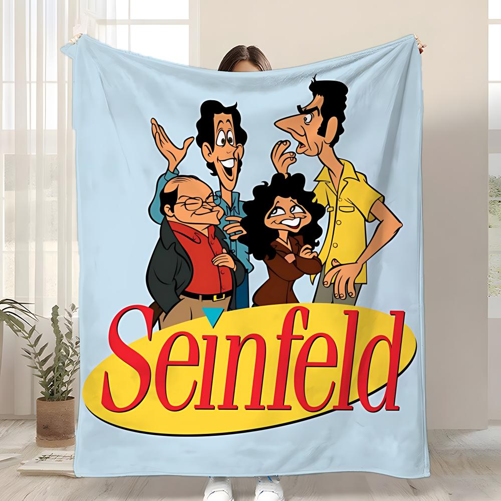 TV Seinfeld Throw Kid-Friendly Flannel Throw Blanket Soft Warm Anti-Static Washable All Season 75x90cm
TV Seinfeld Throw Kid-Friendly Flannel Throw Blanket Soft Warm Anti-Static Washable All Season 75x90cm