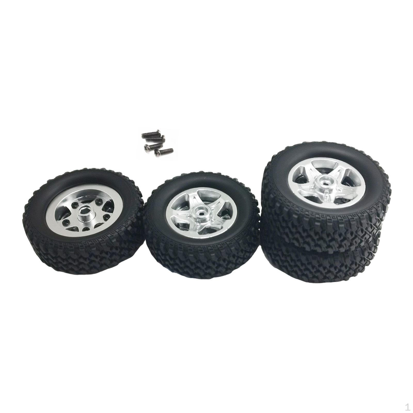 4Pcs RC Wheels and Tires Crawler Car Tire Spare Parts Easy to Install Replacement for LC79 MN82S
4Pcs RC Wheels and Tires Crawler Car Tire Spare Parts Easy to Install Replacement for LC79 MN82S