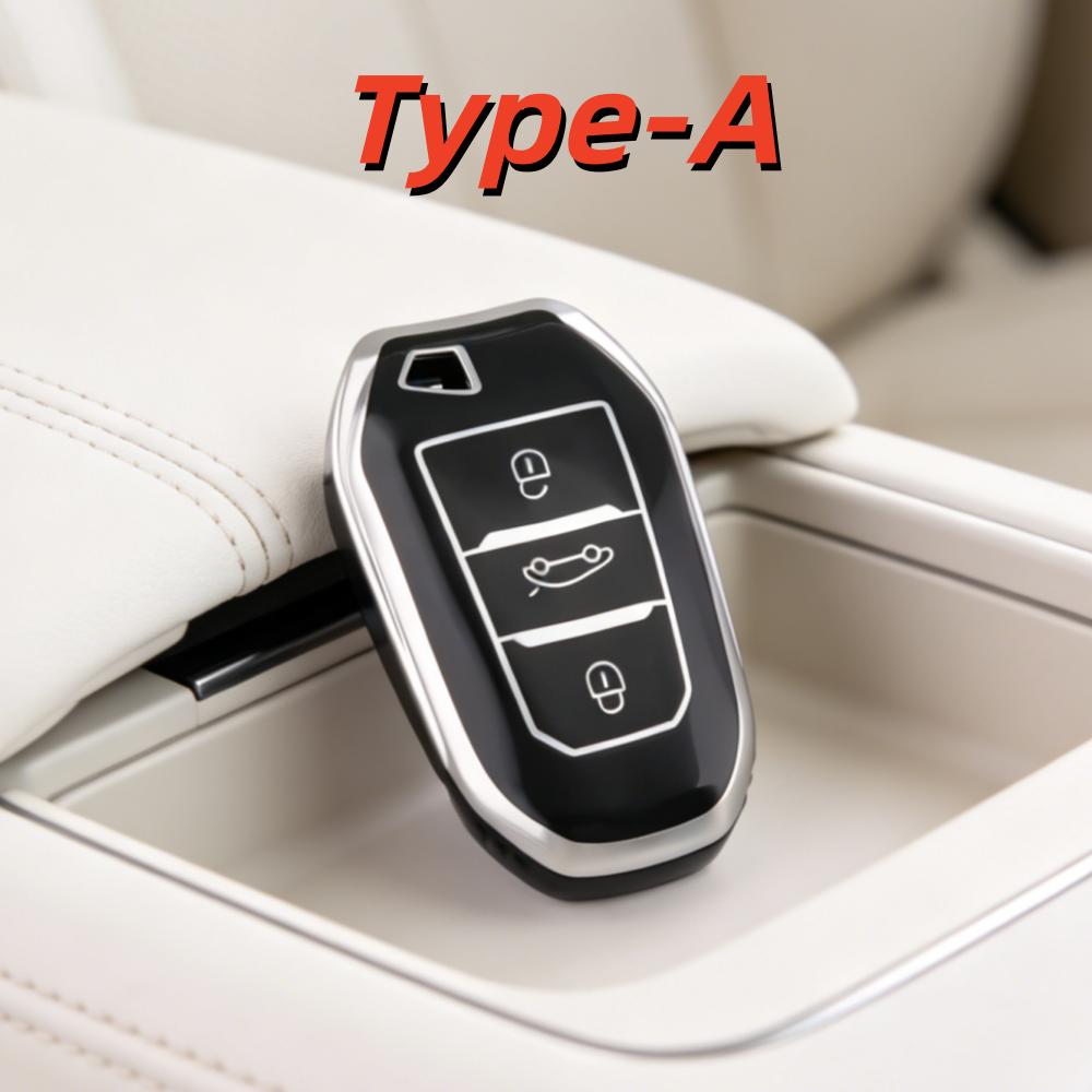 Car Key Case Cover For Peugeot Citroen Picasso, only fit for the car key shown in the image.
Car Key Case Cover For Peugeot Citroen Picasso, only fit for the car key shown in the image.