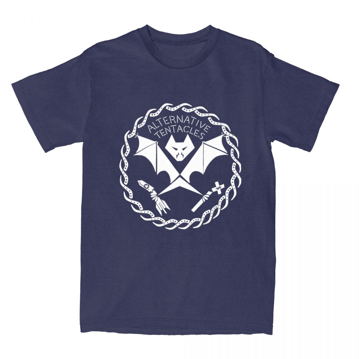 Man T Shirt Alternative Tentacles T Shirts Trendy Cool Bat Summer Tees Y2K Casual Design 100% Cotton Tops Plus Size 4XL
Man T Shirt Alternative Tentacles T Shirts Trendy Cool Bat Summer Tees Y2K Casual Design 100% Cotton Tops Plus Size 4XL
