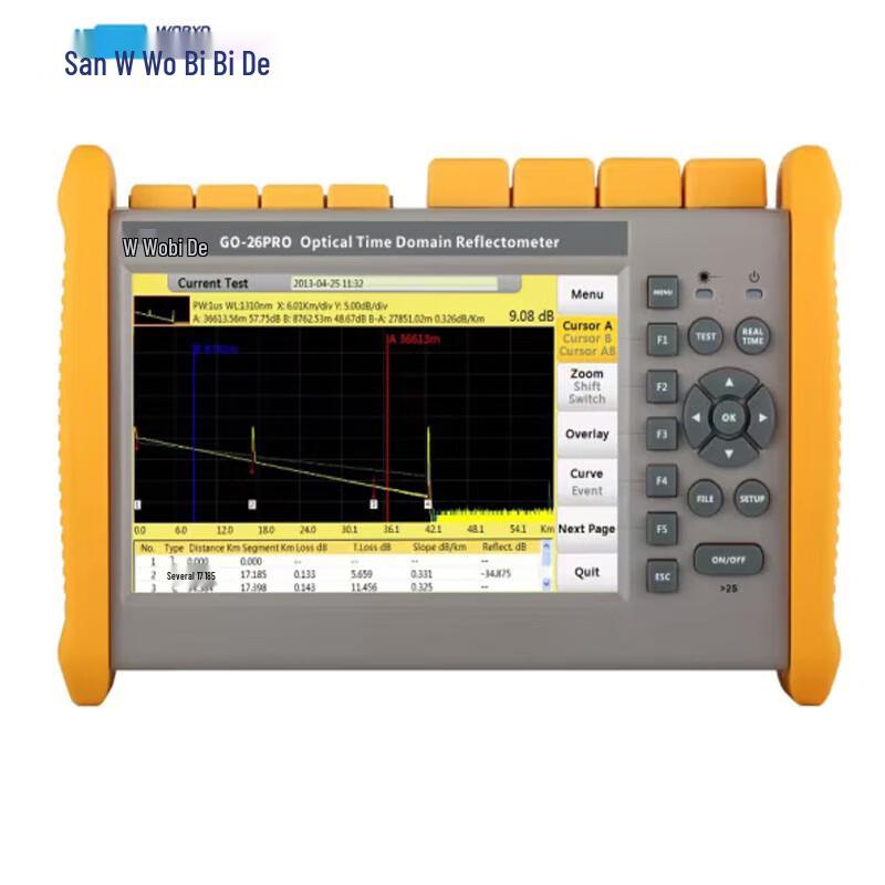 Wobide GO Series OTDR Optical Time Domain Reflectometer
Wobide GO Series OTDR Optical Time Domain Reflectometer