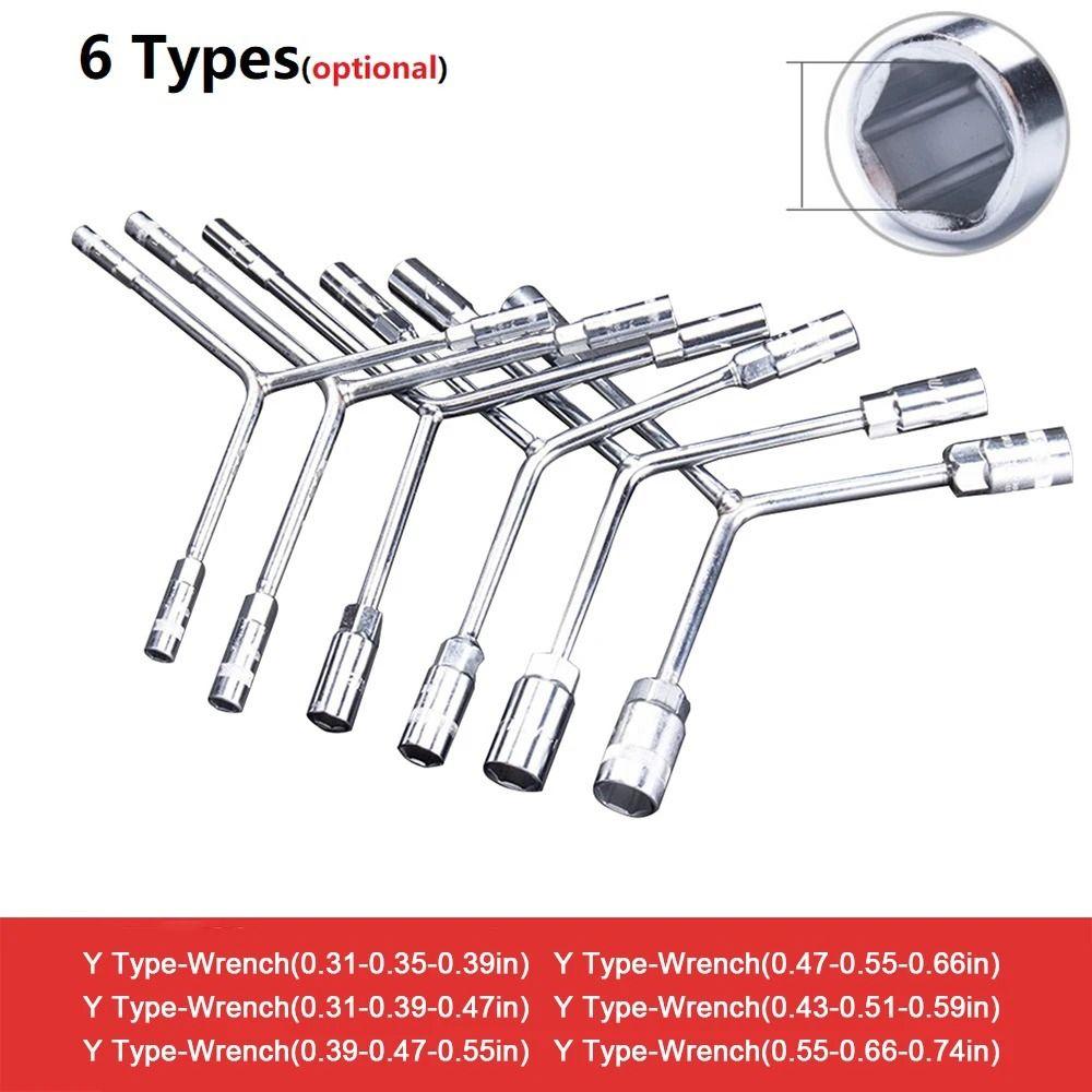 1Pcs Bicycle Bike Triangle Socket Wrench Multi-Standard Tri-fork Wrench New Y Type Wrench 8-10-12mm
1Pcs Bicycle Bike Triangle Socket Wrench Multi-Standard Tri-fork Wrench New Y Type Wrench 8-10-12mm