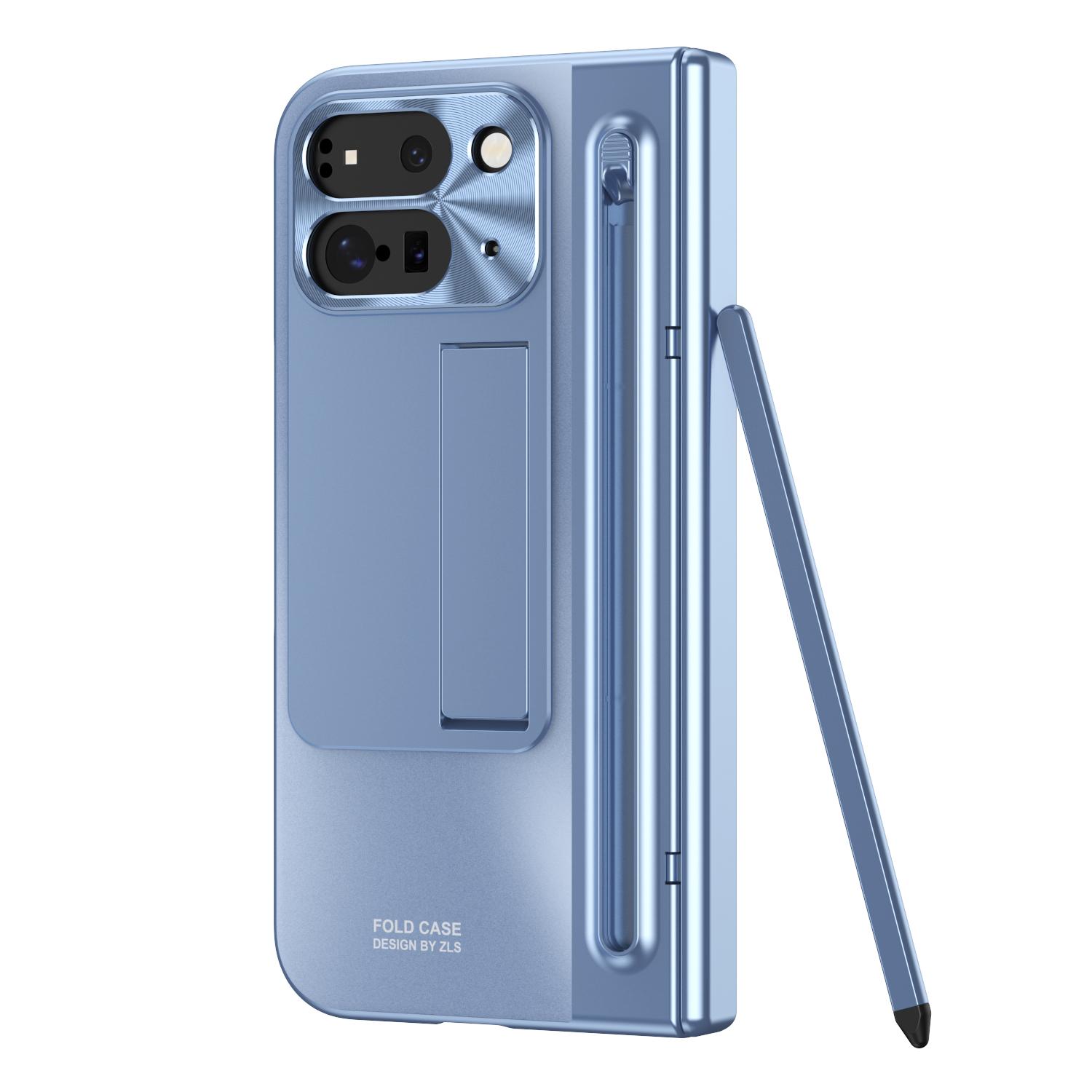 For Google Pixel 9 Pro Fold 5G Case Kickstand Hinge PC Phone Cover with Tempered Glass Film,Stylus Black
For Google Pixel 9 Pro Fold 5G Case Kickstand Hinge PC Phone Cover with Tempered Glass Film,Stylus Black
