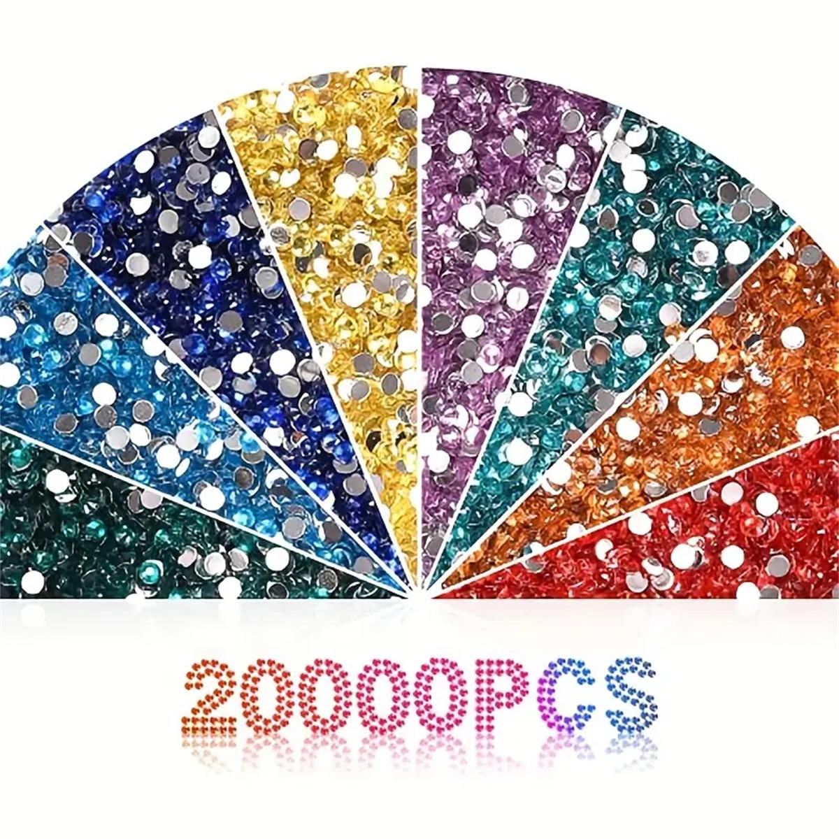 1000/Bag 5D Diamond Painted Beads, 20 Colors, 20,000 round Bright Diamonds, Missing Particles Can Be Replenished
1000/Bag 5D Diamond Painted Beads, 20 Colors, 20,000 round Bright Diamonds, Missing Particles Can Be Replenished