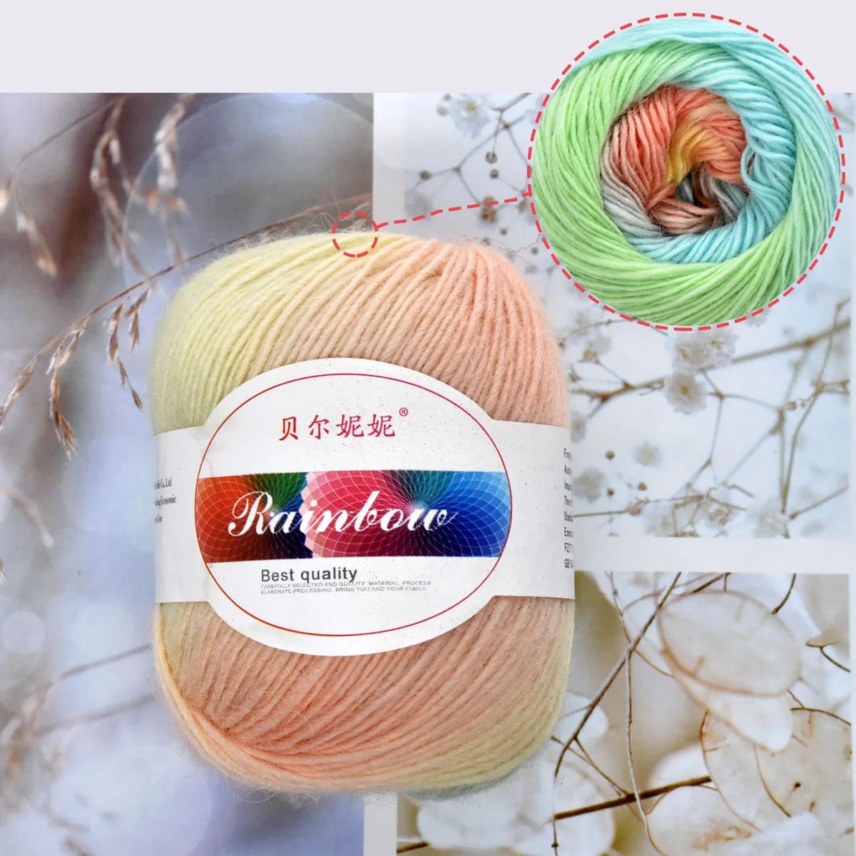 Набор из 6 мотков пряжи из австралийской шерсти по 300 г Премиальная мериносовая шерсть для вязания спицами и крючком Супермягкая пряжа толстой вязки для шалей Натуральное волокно Материалы для рукоделия