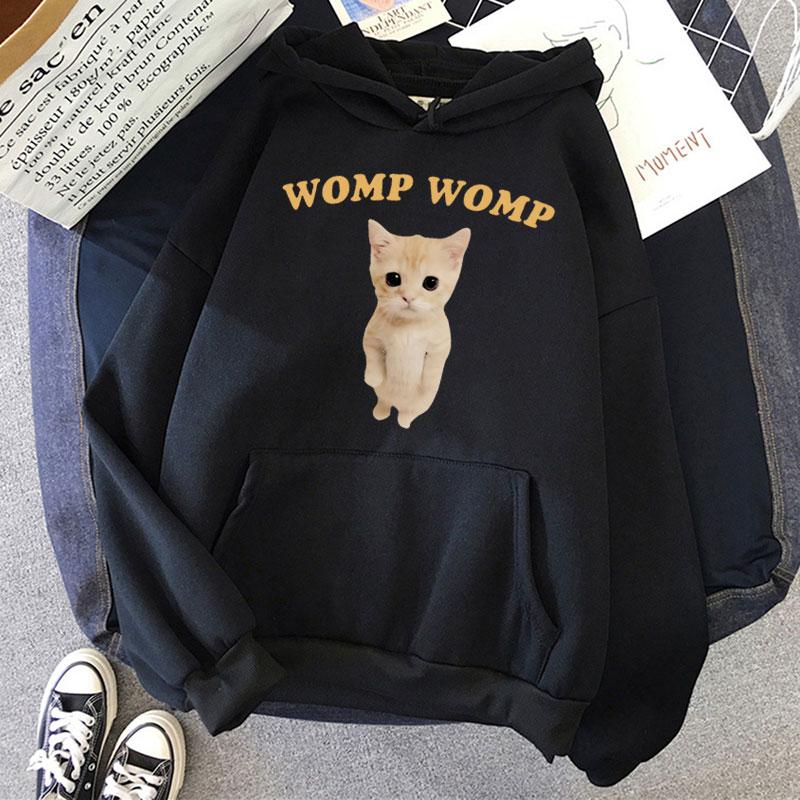 Funny Cat Womp Womp Meme Print Hoodie Men Women Fashion Kawaii Hooded Sweatshirts Oversized Fleece Casual Pullovers S
Funny Cat Womp Womp Meme Print Hoodie Men Women Fashion Kawaii Hooded Sweatshirts Oversized Fleece Casual Pullovers S
