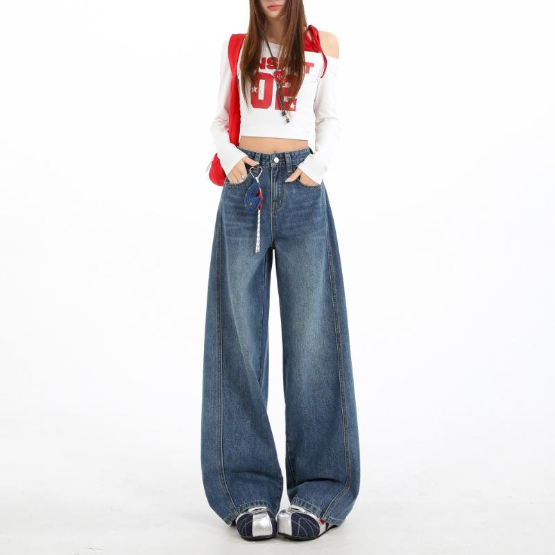 New 3D-Cut Color Block Women s Loose Banana Jeans Extra Small
New 3D-Cut Color Block Women s Loose Banana Jeans Extra Small