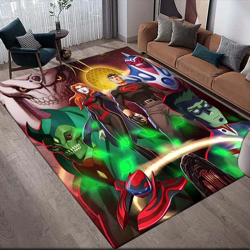 Justice League Comics Square Area Rug, Non-Slip Floor Mat for Home Office, Perfect Gift for Fans.chl 60x90cm
Justice League Comics Square Area Rug, Non-Slip Floor Mat for Home Office, Perfect Gift for Fans.chl 60x90cm