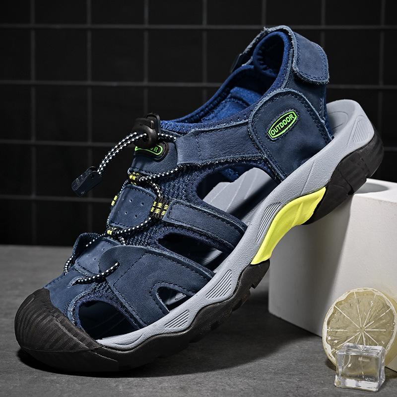 Large size Baotou casual men s beach leather sandals outdoor breathable creek leather men s sandals 48
Large size Baotou casual men s beach leather sandals outdoor breathable creek leather men s sandals 48