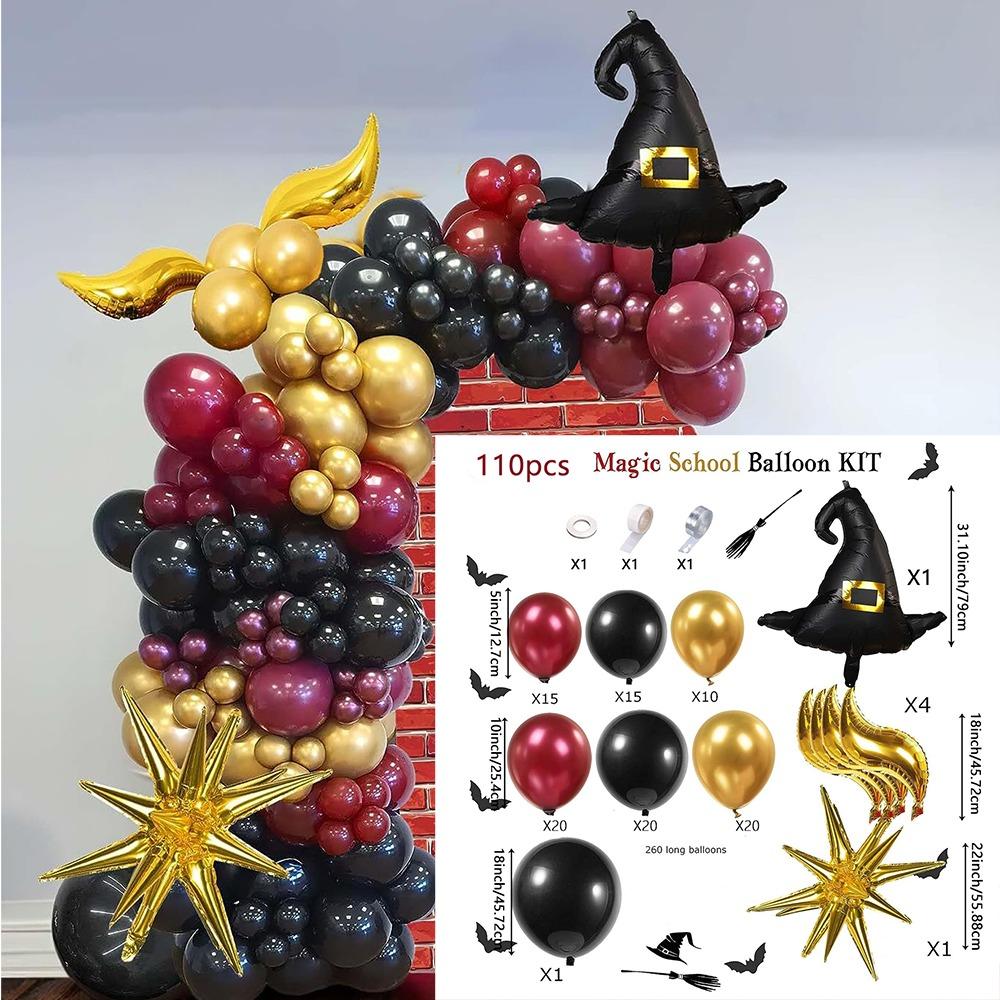 110PCS Magic Hat Balloon Garland Arch Set, Carnival, Magic Themed Birthday Party Decoration, Party Decoration Supplies Other
110PCS Magic Hat Balloon Garland Arch Set, Carnival, Magic Themed Birthday Party Decoration, Party Decoration Supplies Other