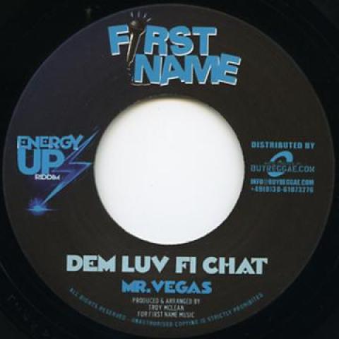 7inch Record MR VEGAS / AGENT SASECO - Dem Luv Fi Chat (Label A,B Reversed FNEU006 First Name/Buyr 2015 Germany Reggae, Ska & Dub
7inch Record MR VEGAS / AGENT SASECO - Dem Luv Fi Chat (Label A,B Reversed FNEU006 First Name/Buyr 2015 Germany Reggae, Ska & Dub
