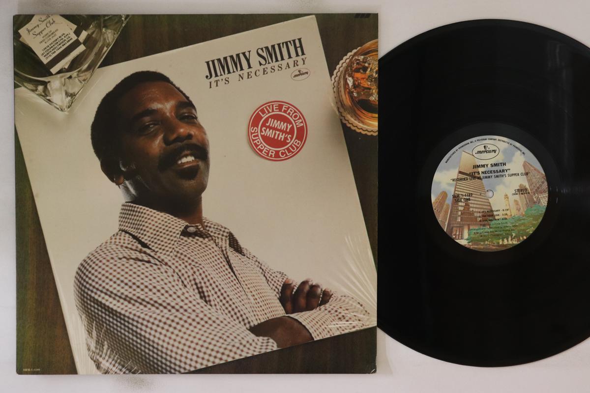 LP Record JIMMY SMITH - It s Necessary - Live From Jimmy Sm SRM11189 Mercury 1977 US Jazz Used
LP Record JIMMY SMITH - It s Necessary - Live From Jimmy Sm SRM11189 Mercury 1977 US Jazz Used