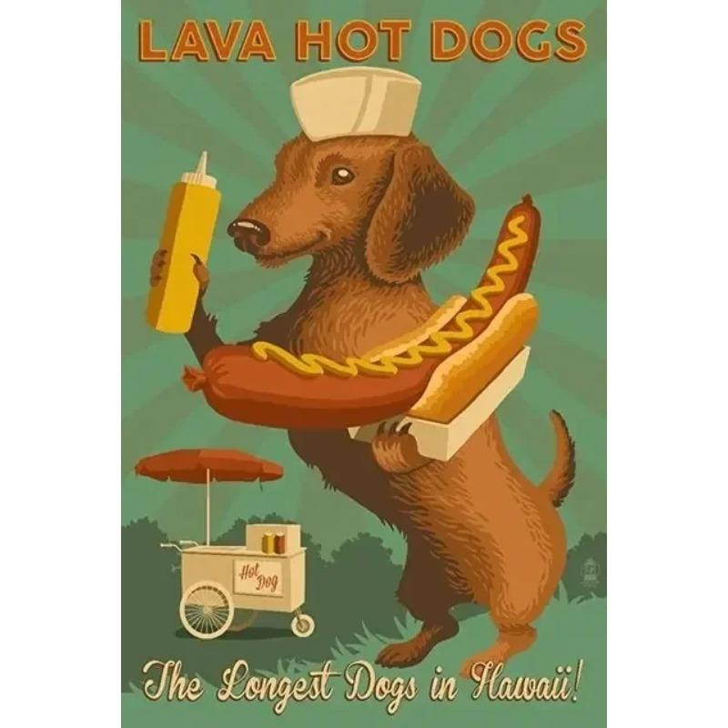 Adorable Cartoon Dachshund Dog Poster Print Kawaii Animal Canvas Painting Fun Wall Art for Kids Bedroom Home Decor 21X30CMNo Framed
Adorable Cartoon Dachshund Dog Poster Print Kawaii Animal Canvas Painting Fun Wall Art for Kids Bedroom Home Decor 21X30CMNo Framed