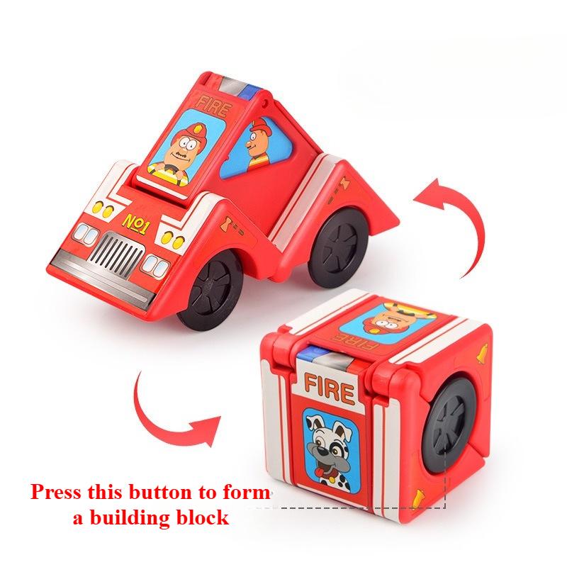 Transforming Car Toys Cube Activity Toy Educational Cartoon Building Block Toy Car For Toddlers Basket Stuffers Birthday Gift
Transforming Car Toys Cube Activity Toy Educational Cartoon Building Block Toy Car For Toddlers Basket Stuffers Birthday Gift