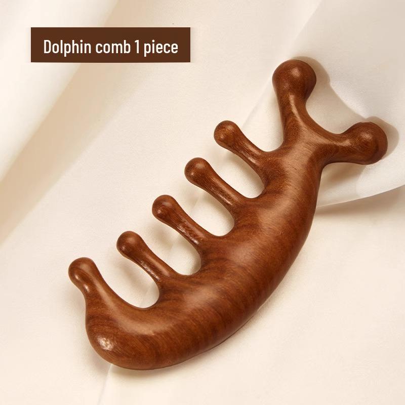 Dolphin Multifunctional Massage Comb: Acupoint Head & Eye Area, Anti-Hair Loss, Five-Finger Seven-Tooth Design Default
Dolphin Multifunctional Massage Comb: Acupoint Head & Eye Area, Anti-Hair Loss, Five-Finger Seven-Tooth Design Default