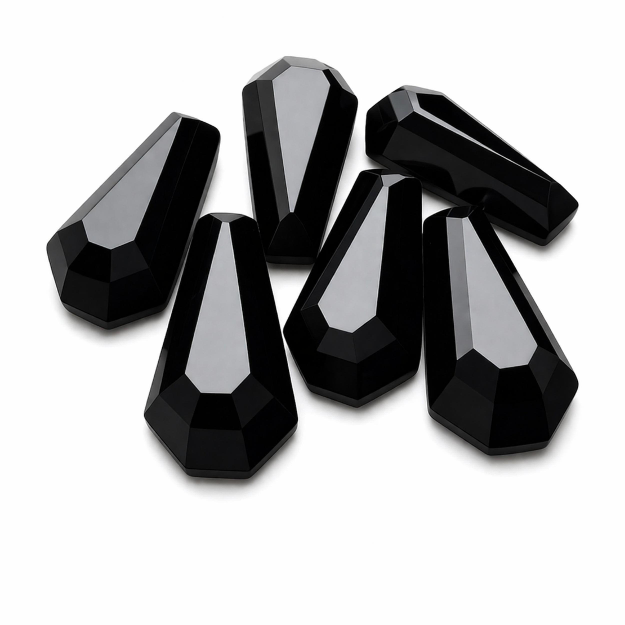 AAA Black Onyx Coffin Shape Gemstone Tablet Cut Loose Stone for Jewelry Making Natural Black Onyx Cabochon Gothic Jewelry Supply 5x10mm чёрный
AAA Black Onyx Coffin Shape Gemstone Tablet Cut Loose Stone for Jewelry Making Natural Black Onyx Cabochon Gothic Jewelry Supply 5x10mm чёрный
