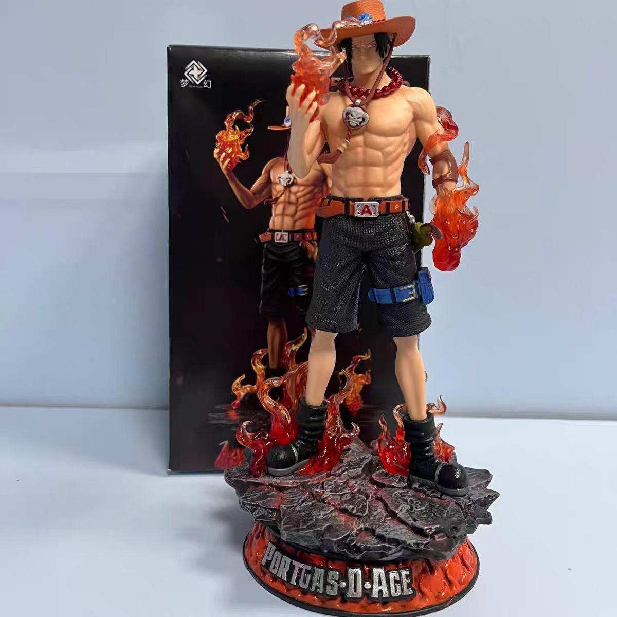 24cm Anime One Piece GK Statue Fire Fist Ace Dream Ace Pvc Action Figurine Model Collect Toy Decoration Birthday Children Gift
24cm Anime One Piece GK Statue Fire Fist Ace Dream Ace Pvc Action Figurine Model Collect Toy Decoration Birthday Children Gift
