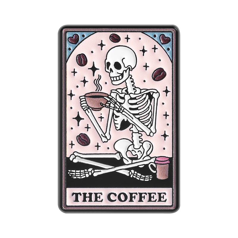 The Coffee Tarot Card UV Printing Pins Skeleton Cat Paw Moon Phase Brooches Badges Punk Jewelry Gift for Friends
The Coffee Tarot Card UV Printing Pins Skeleton Cat Paw Moon Phase Brooches Badges Punk Jewelry Gift for Friends