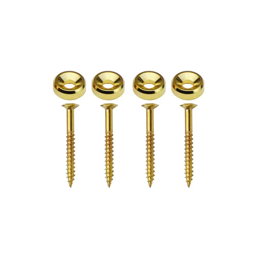 4Pcs Electric Guitar Neck Mounting Ferrules/bushings And Screws Guitar Accesories
4Pcs Electric Guitar Neck Mounting Ferrules/bushings And Screws Guitar Accesories