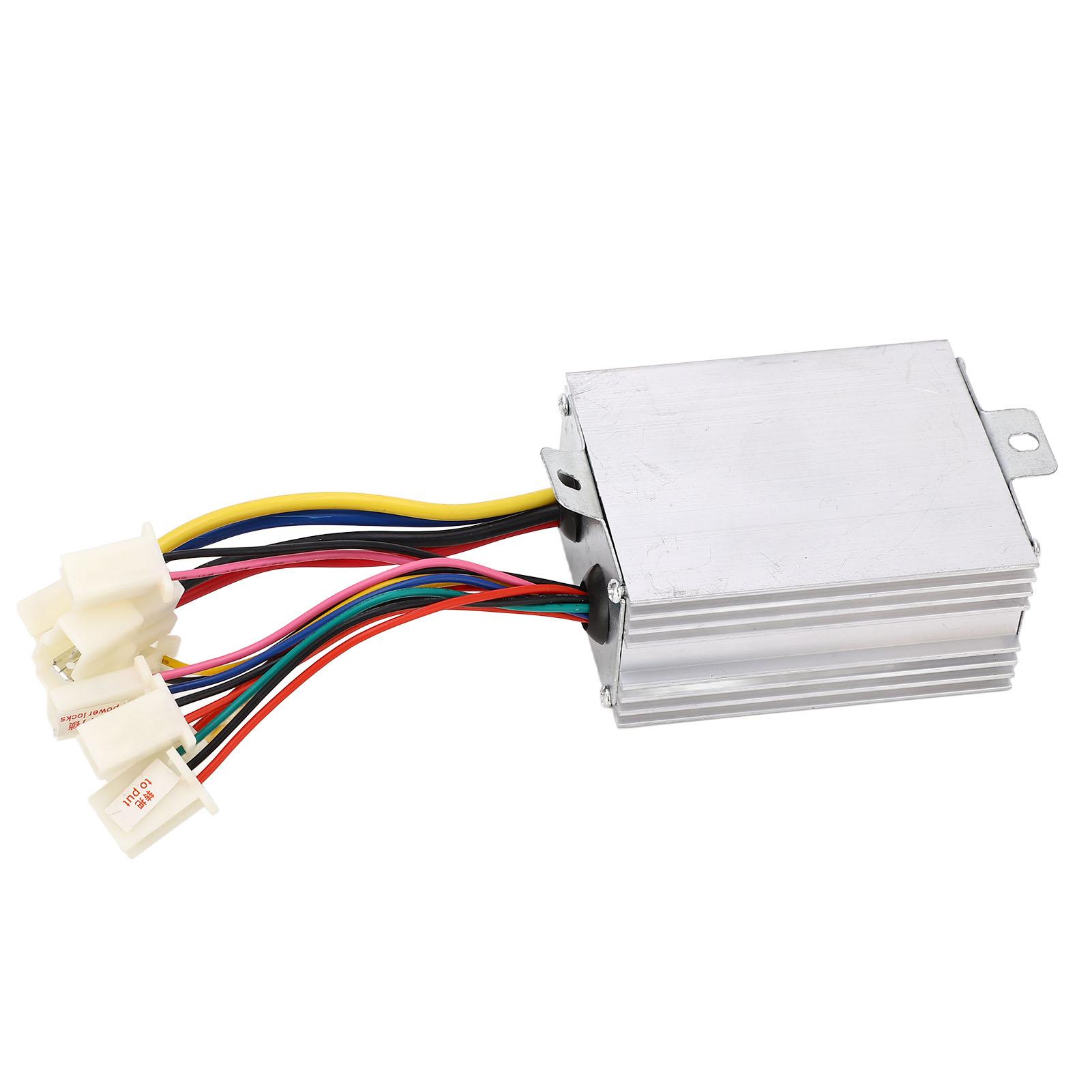Electric Bike Brush Controller Professional 48V 500W Aluminium Alloy Motor Brushed Speed Controller Silver
Electric Bike Brush Controller Professional 48V 500W Aluminium Alloy Motor Brushed Speed Controller Silver