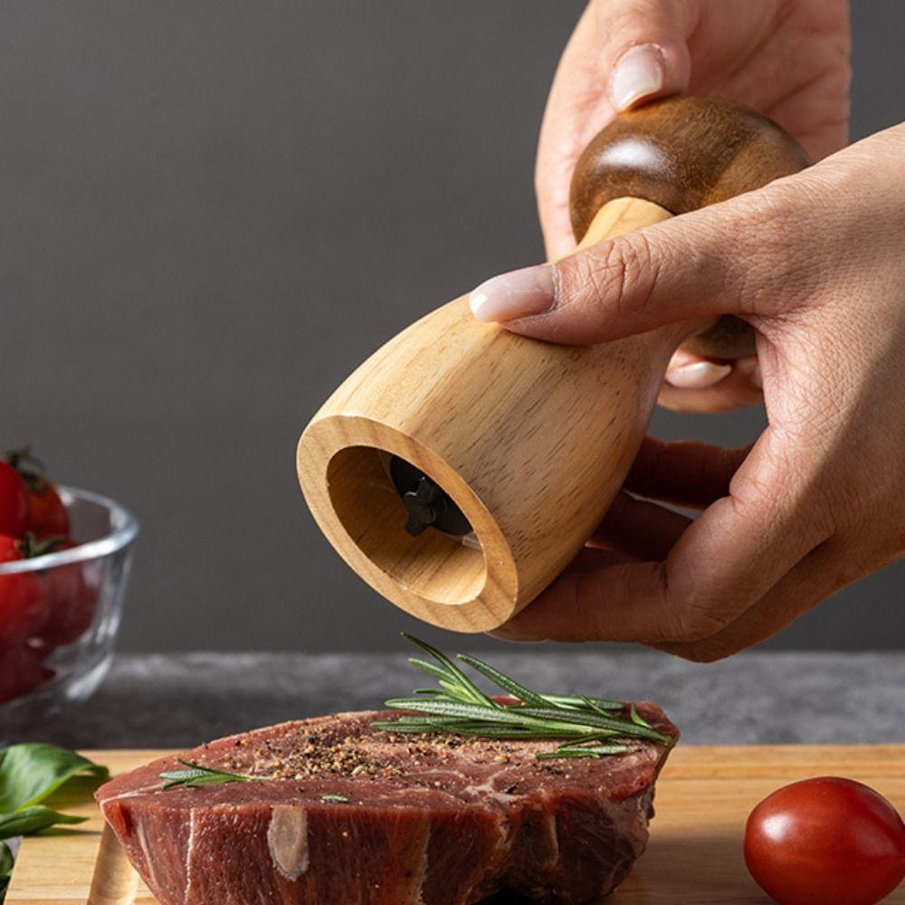 with Base Mushroom Pepper Grinder High Hardness Grinding Core Salt Grinding Bottle Meat 1pc
with Base Mushroom Pepper Grinder High Hardness Grinding Core Salt Grinding Bottle Meat 1pc