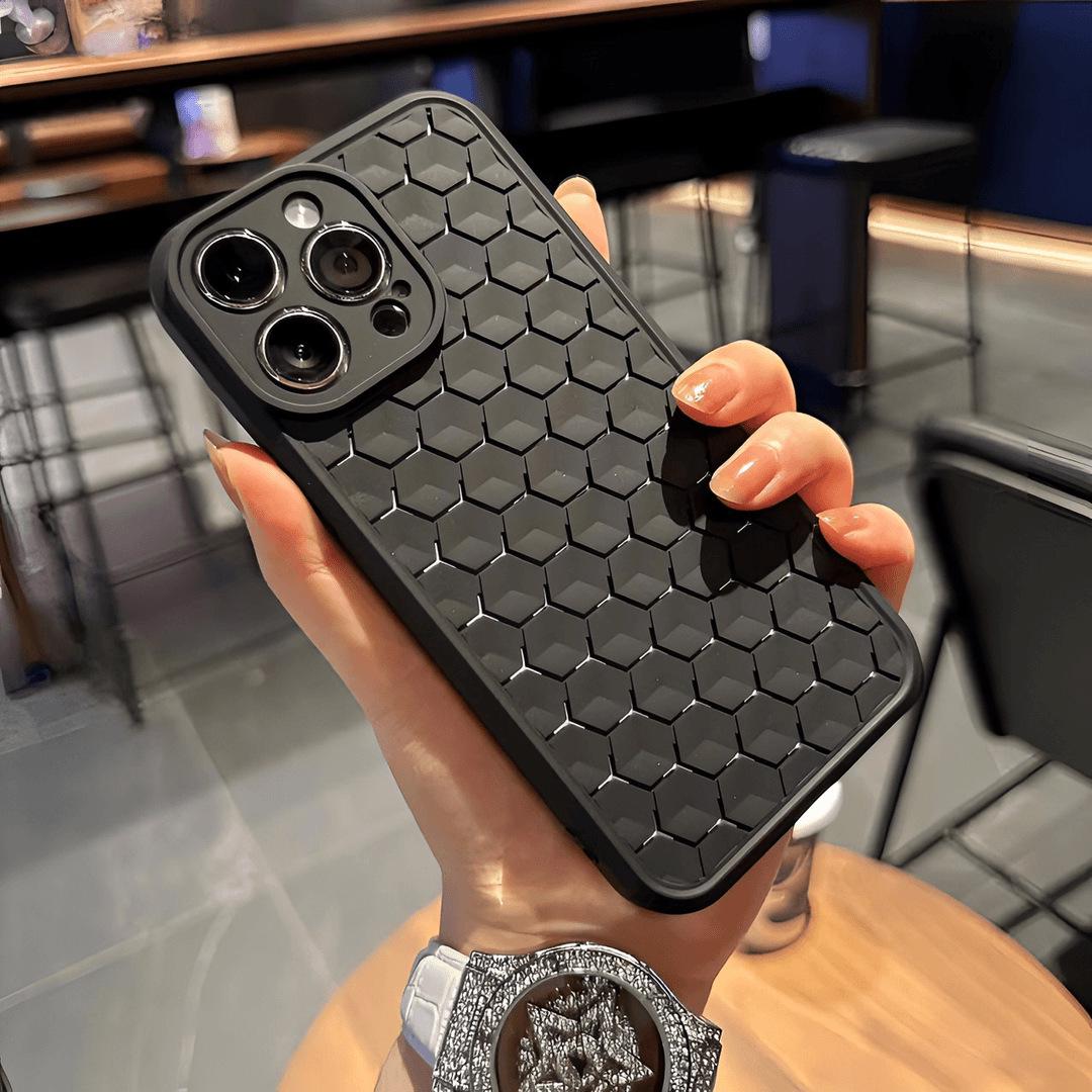 Honeycomb Cooling Case for iPhone16 Pro Max - Breathable, Full-Cover, Anti-Fall Protection for Apple 14 iPhone 12 Pro Max чёрный
Honeycomb Cooling Case for iPhone16 Pro Max - Breathable, Full-Cover, Anti-Fall Protection for Apple 14 iPhone 12 Pro Max чёрный