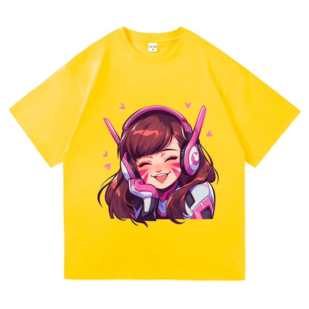 Kiriko Fox Ears Print T-shirt Game Overwatch 2 Shimada Clan Tshirts Short Sleeve Cotton Loose Women T Shirt O-neck Unisex Tees 2XL
Kiriko Fox Ears Print T-shirt Game Overwatch 2 Shimada Clan Tshirts Short Sleeve Cotton Loose Women T Shirt O-neck Unisex Tees 2XL