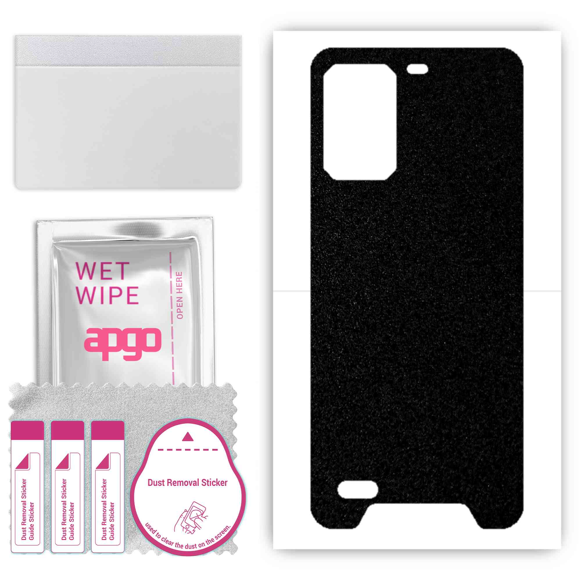 Apgo Protective Skin Sticker для задньої панелі, сумісної з Ulefone Armor 7E, Wrap Film, Foil, Vinyl - Pattern Matte Black
Apgo Protective Skin Sticker для задньої панелі, сумісної з Ulefone Armor 7E, Wrap Film, Foil, Vinyl - Pattern Matte Black