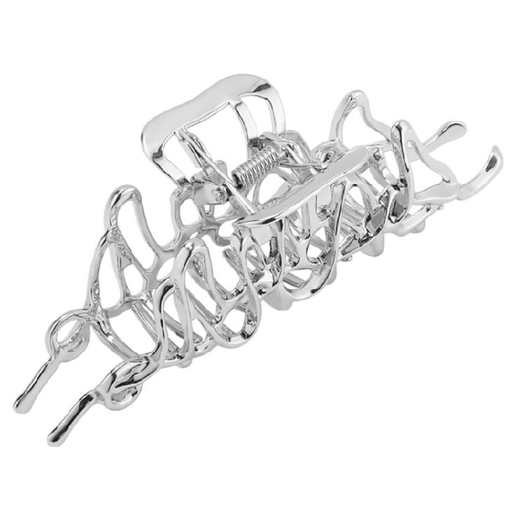 Metal Hair Claw Clips Large Irregular Alloy Jaw Clips Punk Hairstyle Barrettes 1
Metal Hair Claw Clips Large Irregular Alloy Jaw Clips Punk Hairstyle Barrettes 1