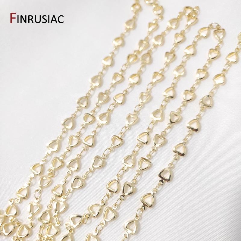 14K Gold-Plated Brass Bulk Chain Rhombus-Shaped/ Pentagram Star/ Love Heart Chains For DIY Jewelry Making Accessories Length 50 cm
14K Gold-Plated Brass Bulk Chain Rhombus-Shaped/ Pentagram Star/ Love Heart Chains For DIY Jewelry Making Accessories Length 50 cm