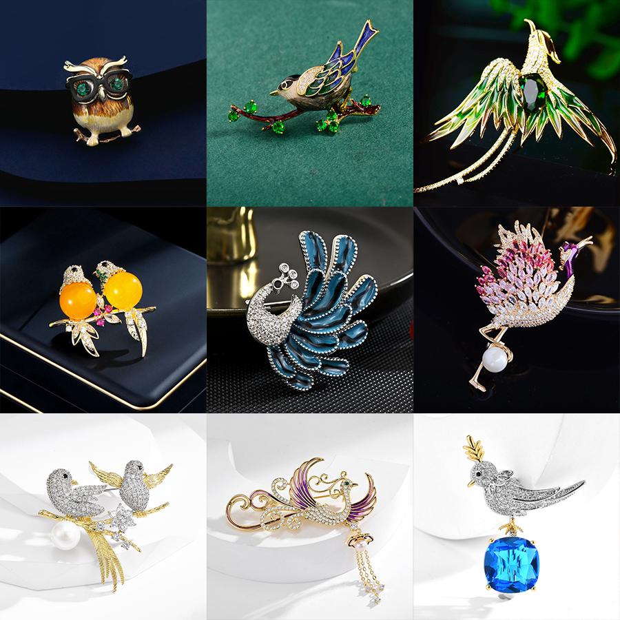 Fashionable And Colorful Women s Luxurious Bird Brooch Design Men s Luxurious Daily Jewelry Gifts Creative Bird Brooch
Fashionable And Colorful Women s Luxurious Bird Brooch Design Men s Luxurious Daily Jewelry Gifts Creative Bird Brooch