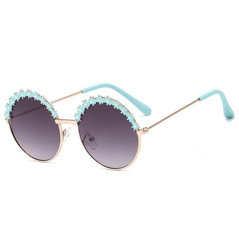 2026 Children s Activity Flower Glasses Fashion New Retro Round Metal Eyeframe Sunglasses циан
2026 Children s Activity Flower Glasses Fashion New Retro Round Metal Eyeframe Sunglasses циан