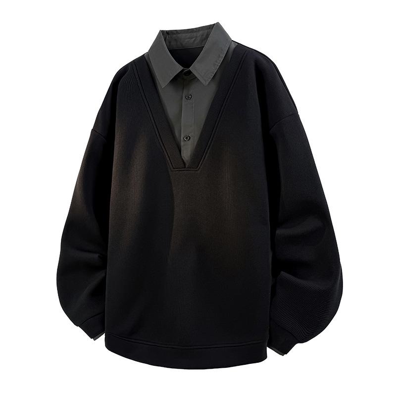 Men s Autumn Retro Color Block Faux Two-Piece Hoodie with Velvet and Shirt Collar Design 5XL (205-230 kg)
Men s Autumn Retro Color Block Faux Two-Piece Hoodie with Velvet and Shirt Collar Design 5XL (205-230 kg)