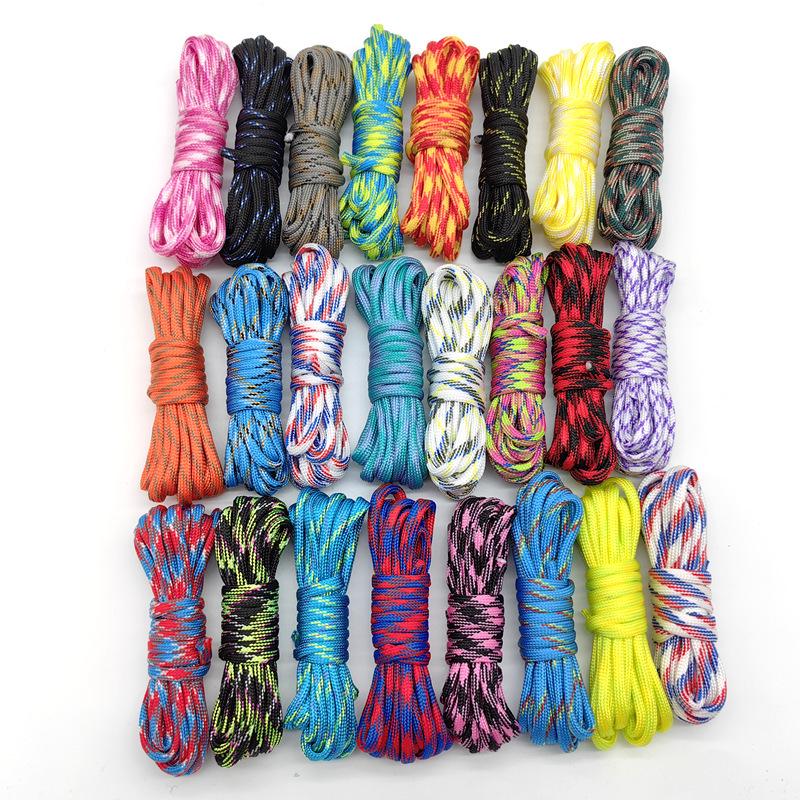 7-Core Paracord Tent Guy Rope Lifesaving Bracelet Kit, 3 Meter DIY Handmade Rope Set Mixed Colors
7-Core Paracord Tent Guy Rope Lifesaving Bracelet Kit, 3 Meter DIY Handmade Rope Set Mixed Colors