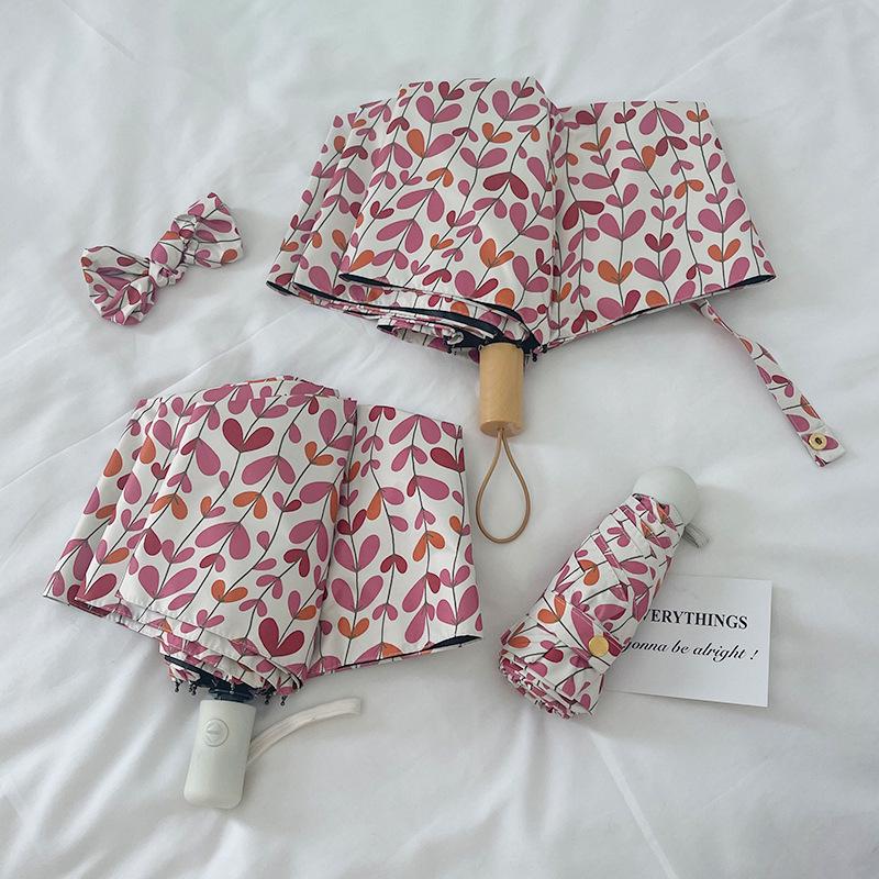 Жіноча парасолька подвійного призначення: Автоматична, Парасолька від сонця та дощу з сонцезахисним покриттям з чорного клею, Складна, Японський та корейський стиль 50% off 6-rib manual (compact)
Жіноча парасолька подвійного призначення: Автоматична, Парасолька від сонця та дощу з сонцезахисним покриттям з чорного клею, Складна, Японський та корейський стиль 50% off 6-rib manual (compact)