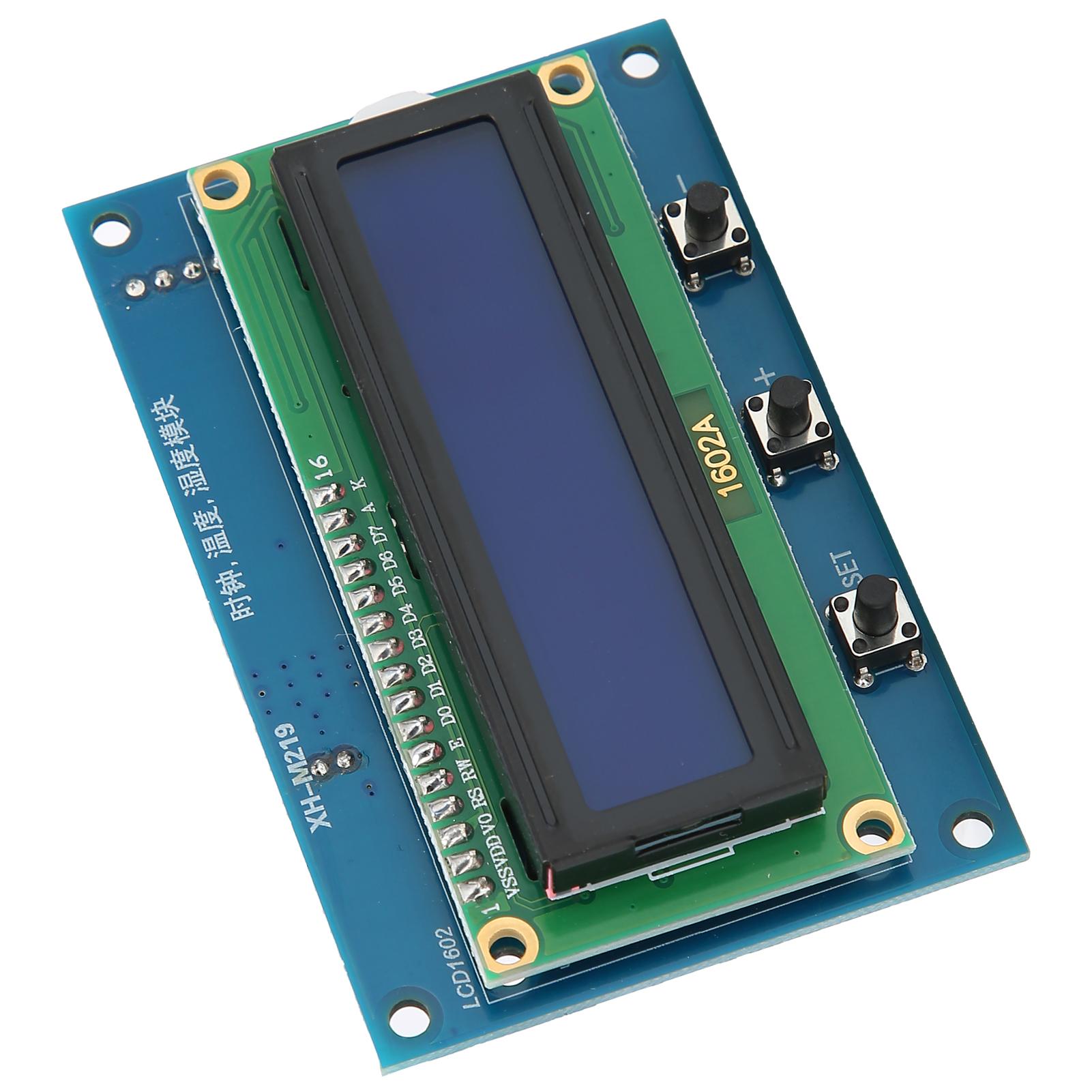 LCD Display Module Manual Timing Control Detect Serial Interface Adapter 1602 XHM219
LCD Display Module Manual Timing Control Detect Serial Interface Adapter 1602 XHM219