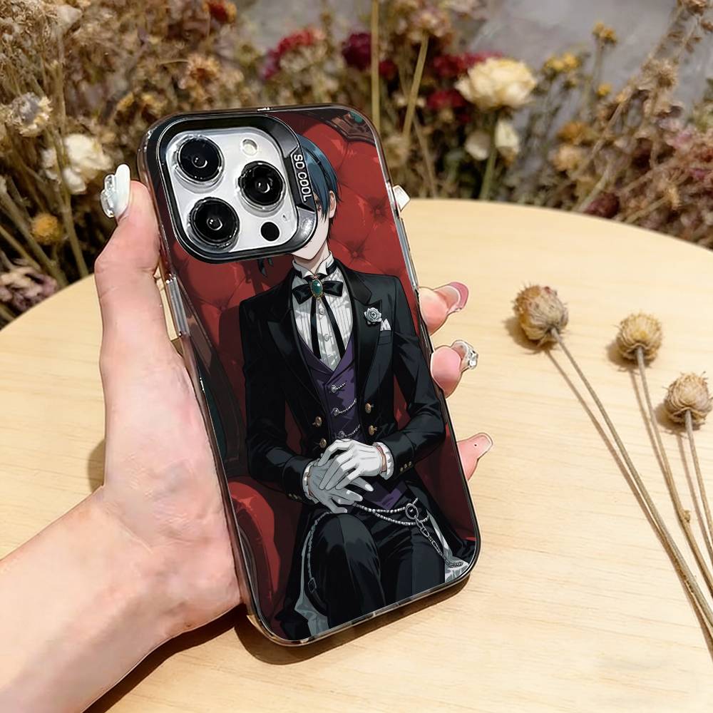 Black Butler Ciel and Sebastian PhoneCase For iPhone 17,16,15,14,13,12,11 Plus,Pro Max,XS,Colorful Silver Phone case Funda Cover iPhone17Pro
Black Butler Ciel and Sebastian PhoneCase For iPhone 17,16,15,14,13,12,11 Plus,Pro Max,XS,Colorful Silver Phone case Funda Cover iPhone17Pro